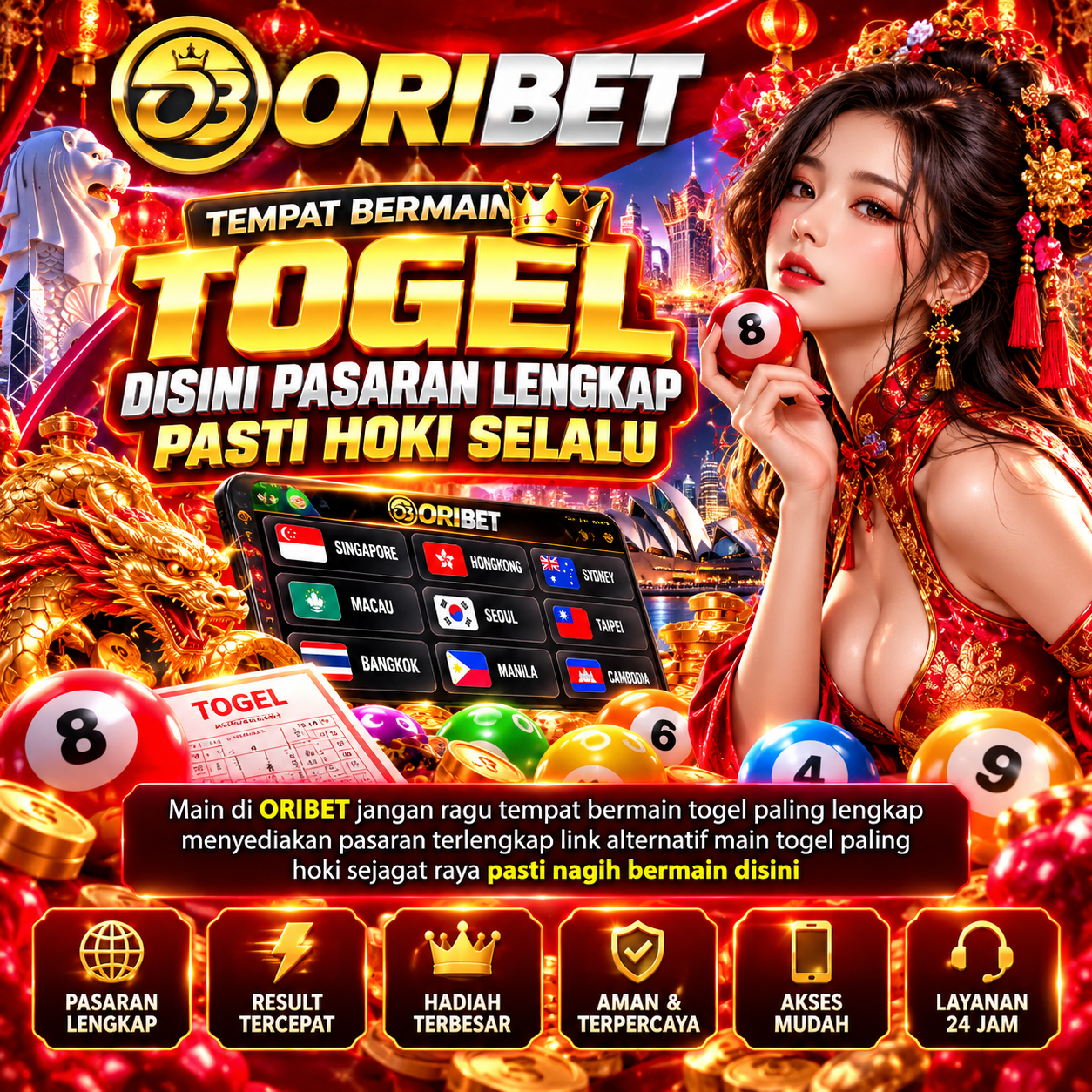 ORIBET Tempat Bermain Togel Disini Pasaran Lengkap Pasti Hoki Selalu